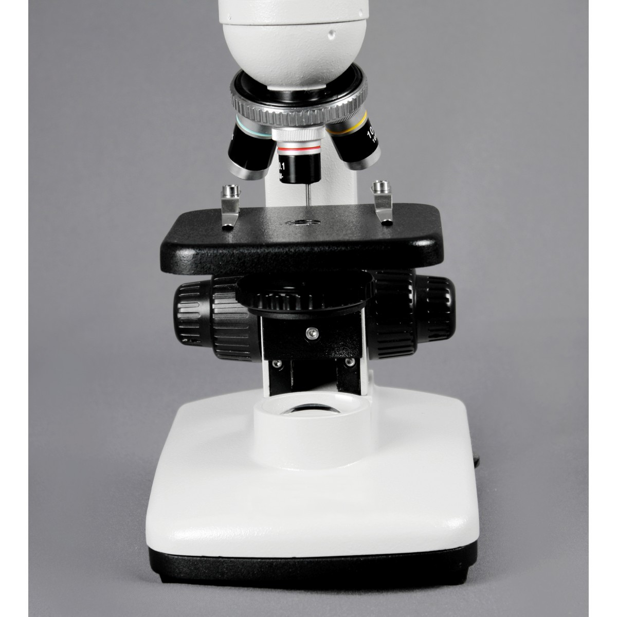Vision Scientific VME0020-E3-MS2 Student LED Microscope 40x-1000x Magnification 10x WF and 25x WF Eyepiece Coarse and Fine Focus LED Illumination with Light Intensity Control Mechanical Stage 