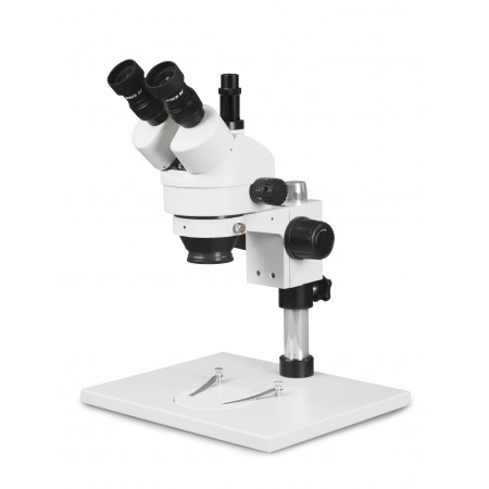 VS-1AF Simul-Focal Trinocular Zoom Stereo Microscope - 0.7X-4.5X Zoom Range