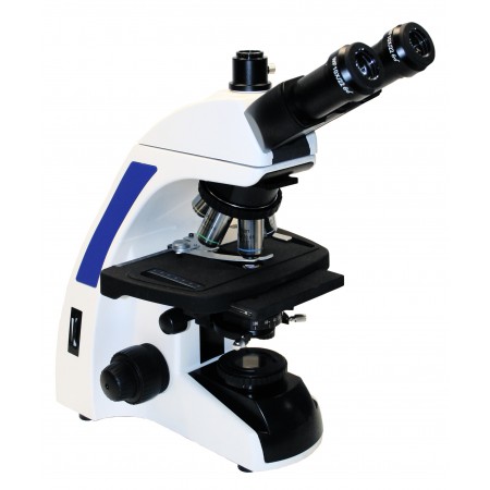 MU40T Advanced Infinity-Corrected Trinocular Microscope 40X-1000X, 5W LED Kohler Illumination 