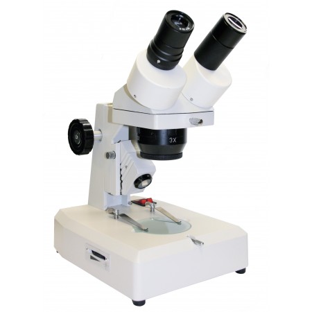  VMS0003-L-13 Binocular Stereo Microscope, 10X & 30X Magnification, Corded LED Illumination