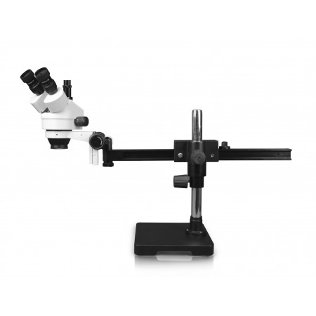 VS-2AF Simul-Focal Trinocular Zoom Stereo Microscope - 0.7X-4.5X Zoom Range