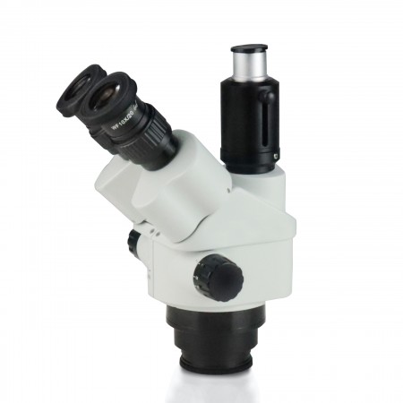 VZFL Simul-Focal Trinocular Zoom Stereo Microscope Head with Lockable Zoom
