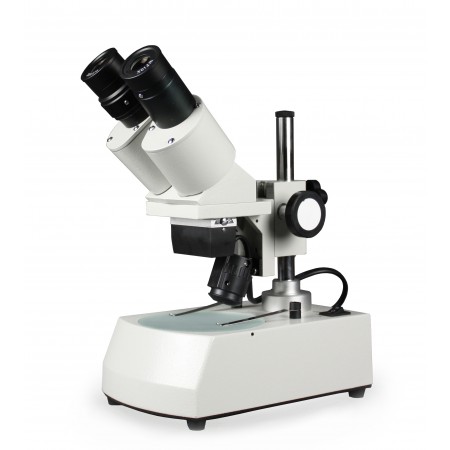 VMS0001-RC-1 Binocular Stereo Microscope, 1X Objective, Rechargeable Cordless LED Illumination