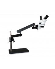 VS-9F Simul-Focal Trinocular Zoom Stereo Microscope - 0.7X - 4.5X Zoom Range 