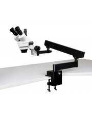 VS-7F Simul-Focal trinocular Zoom Stereo Microscope - 0.7X - 4.5X Zoom Range 