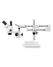 VS-5F Simul-Focal Trinocular Zoom Stereo Microscope - 0.7X - 4.5X Zoom Range 