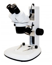VMS0004-24 Binocular Stereo Microscope, 20X & 40X Magnification, Corded LED Illumination 