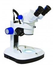 VMS0005-B Binocular Zoom Stereo Microscope,0.66X-5X Zoom Range, 10X Widefield Eyepieces, LED Illumination 