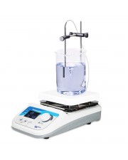 Digital Hotplate Stirrer with Temperature Probe & Support Stand 
